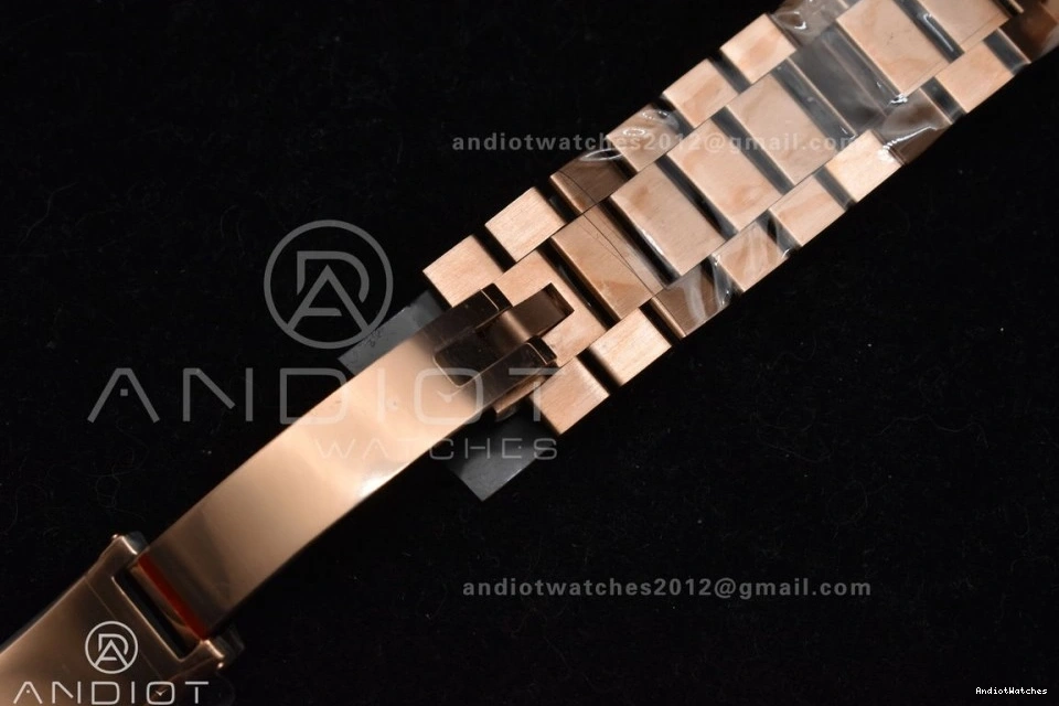 A President DayDate Dial GMF Crystal RG 904L Bracelet 40 Steel Markers 706 On Meteorite Bright 0506